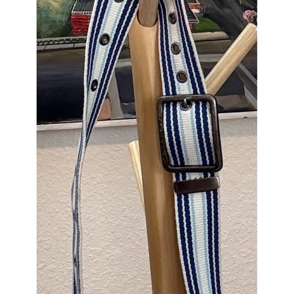 ⚓️ Y2K Calvin Klein Jeans Striped Web Belt | Y2K Nautical